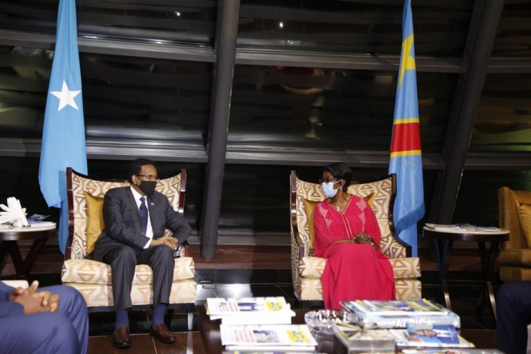 Madaxweyne Farmaajo oo Gaaray magaalada Kinshaasa ee dalka Koongo