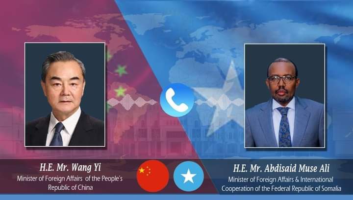 Soomaaliya iyo Shiinaha oo Kawada Hadlay Arinta Taiwan ee Somaliland.