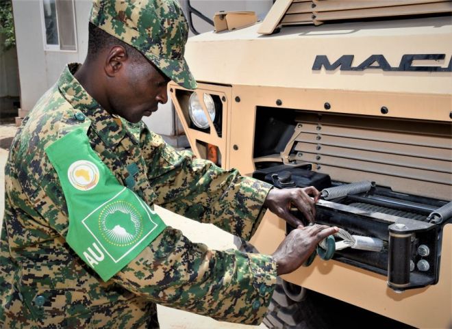 Ciidamadda ATMIS oo Madaafiic Ku Garaacay Xaafaddo Kamid ah Deegaanka Ceel-baraf
