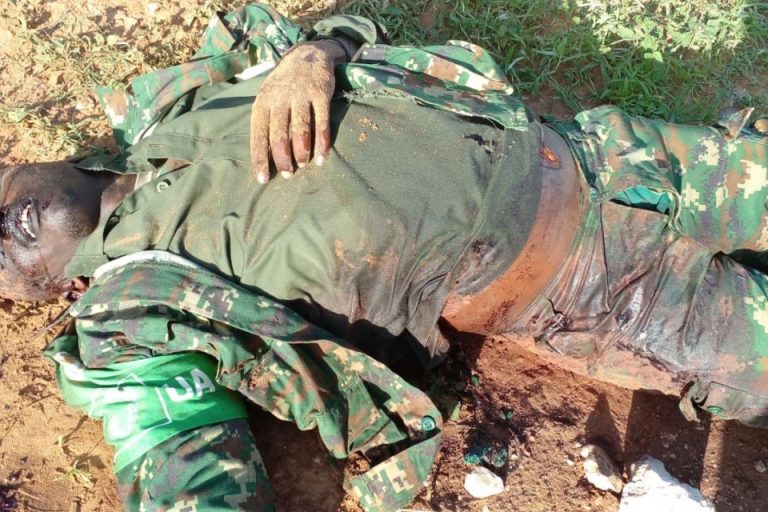 Al-shabaab oo Soo Bandhigay Sawiradda Meydadka Askarta Burundi+Sawirro