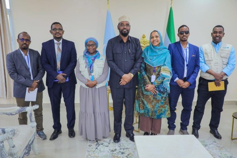 Axmed Madoobe oo La Kulmay Wakiilka Hay’ada UNICEF ee Soomaaliya