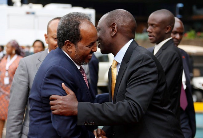 Madaxweyne Xasan Shiikh oo Qadka Taleefanka Kula Hadlay William Samoei Ruto