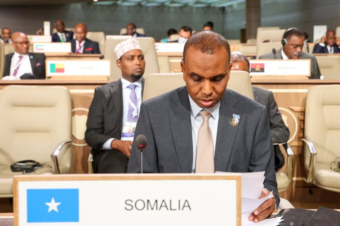 RW Xamza Cabdi Barre oo Khudbad Ka Jeediyay Shirka Caalamiga ee TICAD8