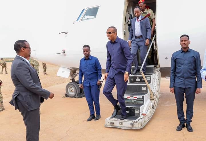 Raisulwasaare Xamza Cabdi Barre oo Gaaray Magaaladda Baladweyne