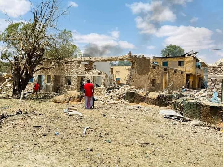 Faah-Faahin:-Qaraxyo Ka Dhacay Magaaladda Beledweyne+Sawirro