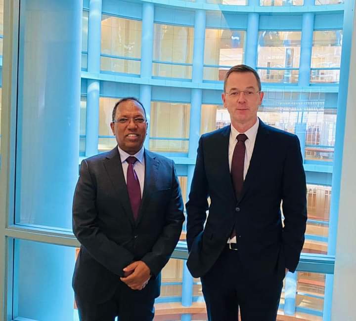 Wasiirka Maaliyadda oo Ka Qeyb Galay Shirka Wadatashiga ee (IMF Afrika Group 1)