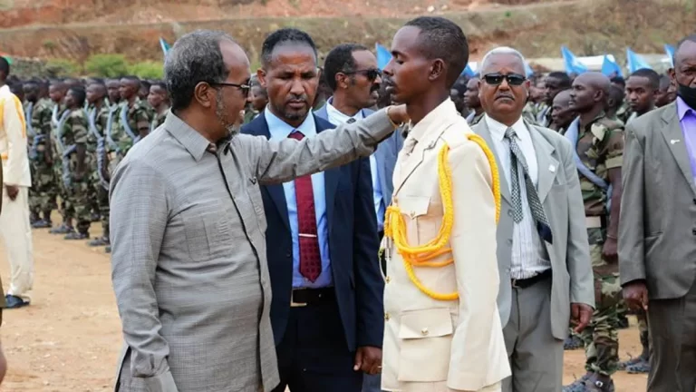 Xasan Sheekh oo shaaciyay Waqtiga La Soo Celinayo Ciidamada Ku Maqnaa Eritrea