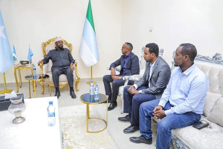 Madaxweynaha Jubbaland oo Qaabilay Gudoomiyaha Hay’adda Maareynta Musiibooyinka