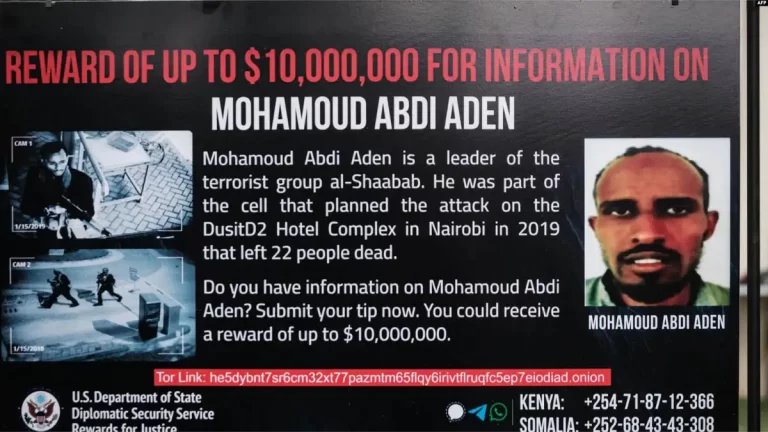 Mareykanka oo $10 milyan Dul Dhigay Madaxa Xubin ka Tirsan Al-Shabaab