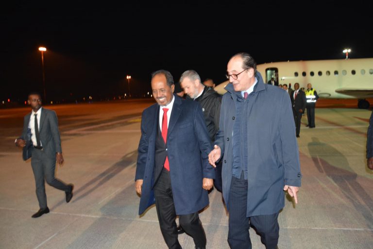 Madaxweyne Xasan Shiikh oo Booqasho Ugu Bilaabatay Dalka Talyaaniga
