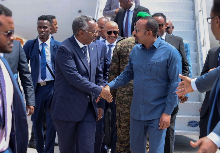 Ra’iisul Wasaaraha Xukuumadda Itoobiya Mudane Abiy Axmed oo Yimid Muqdisho