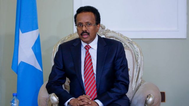 Farmaajo oo Ka Hadlay Dagaalka Dowladda Kula Jirto Al-shabaab, Fariina Diray