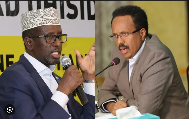 Farmaajo oo La Kulmay Shiikh Shariif Axmed,Cafisna Ka Dalbaday Wixii Dhacay