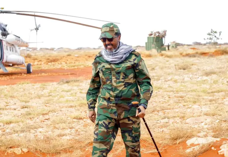 Madaxweyne Xasan Shiikh oo Gaaray Degmada Maxaas ee gobolka Hiiraan