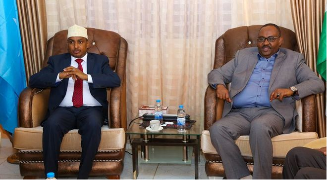 Deni oo Kulan La Yeeshay Gudoomiyaha Golaha Wakiiladda iyo Kan Doorashadda