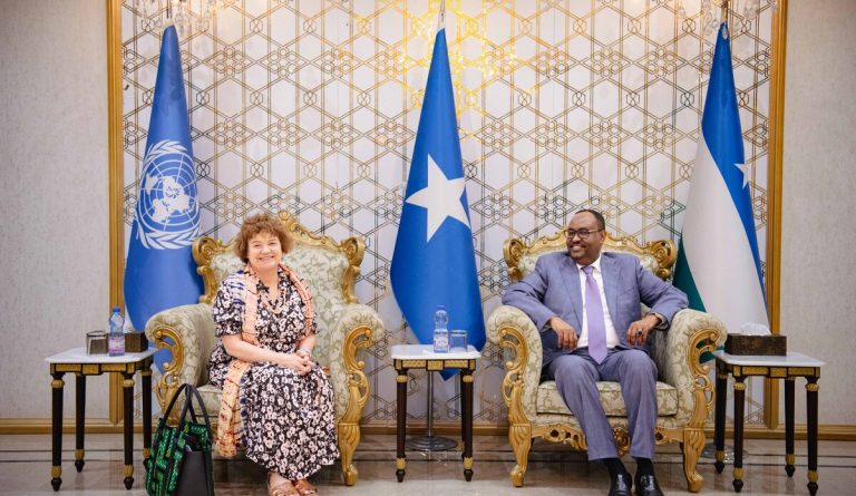 Qaramadda Midoobay oo Dhaweysay Wada-hadal Dhexmara Xasan Shiikh iyo Deni