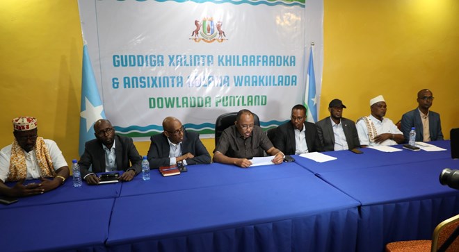 Siyaasiyiinta SSC Khaatumo oo Doonaya in ay Kamid Noqdaan Puntland