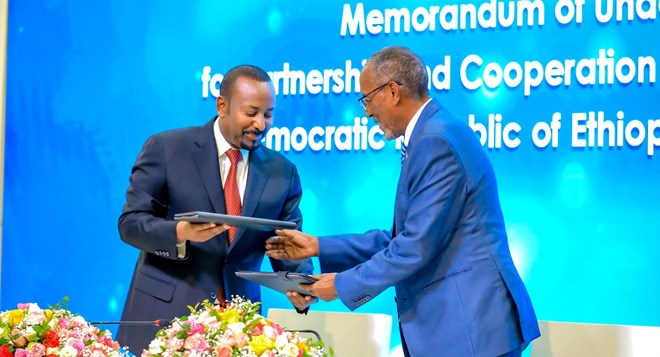 Somaliland oo Ethopia u Ogolaatay Saldhig Ciidan laga Siiyo Badda Somaliland,