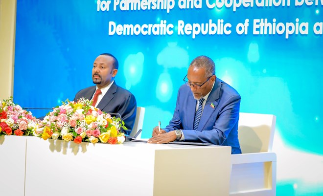 Somaliland oo Sheegtay DFS Aysan Hakin Karin Heshiiska Somaliland iyo Itoobiya