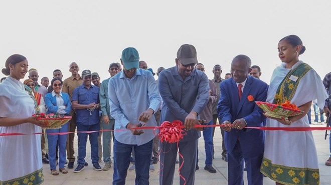 Raisulwasaaraha Ethopia Abiy Ahmed oo Gaaray Magaalada Godey