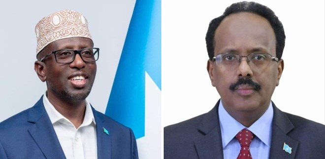Farmaajo iyo Shariif oo Eedeen Culus U Jeediyay Madaxweyne Xasan Shiikh