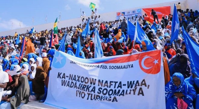 Banaanbax lagu Soo Dhaweynayay Heshiiska Soomaaliya Iyo turkey-ga oo muqdisho ka Dhacay