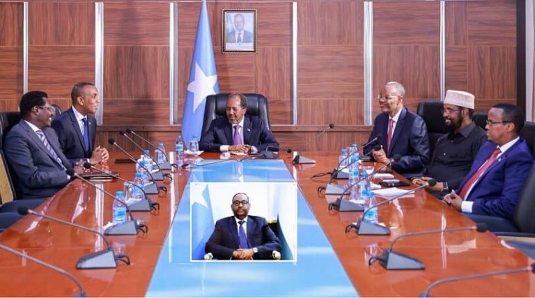shirka golaha wadatashiga qaran oo muqdisho ka furmaya.