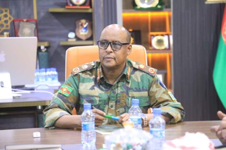 Taliyaha xooga dalka oo kulan la qatay Sarakiil ka socota dowlada mareykanka