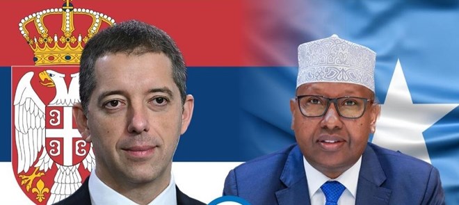 Wasaaradaha arrimaha dibadda Soomaaliya iyo Serbian oo kawada hadlay xiriirka labada Dowladood