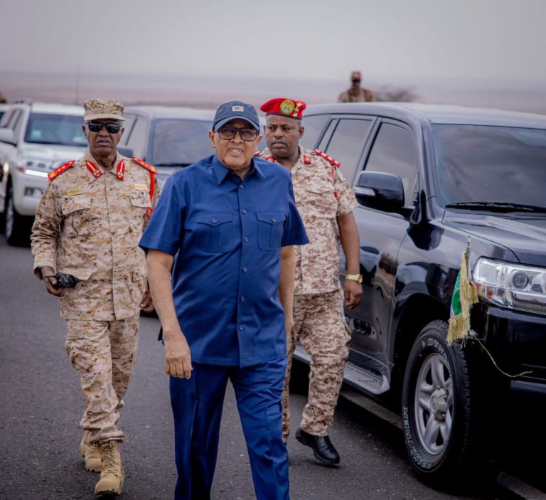 Madaxweyne Cirro oo booqday magaalada Berbera oo Mareykanka saldhig Milatari ka sameysanayo
