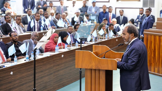 Madaxweynaha Soomaaliya oo codsaday in dib loo dhigo Furitaanka Kalfadhiga 7aad
